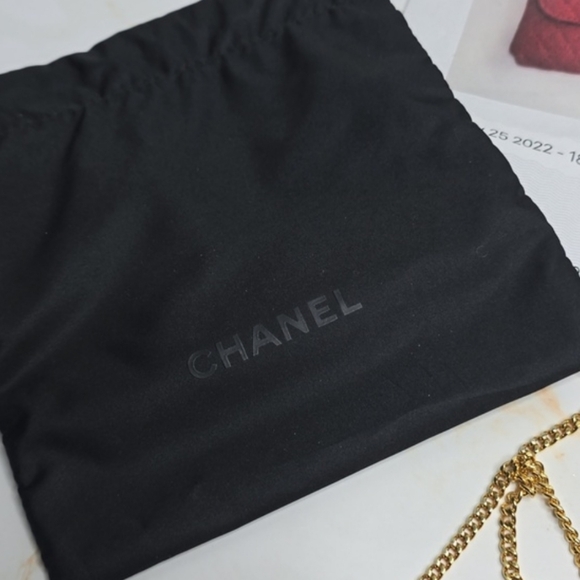 Chanel jersey pink Raspberry Micro Vintage Bag - Picture 5 of 12